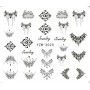 Stickere cu Apa pentru unghii cod YZW 3020